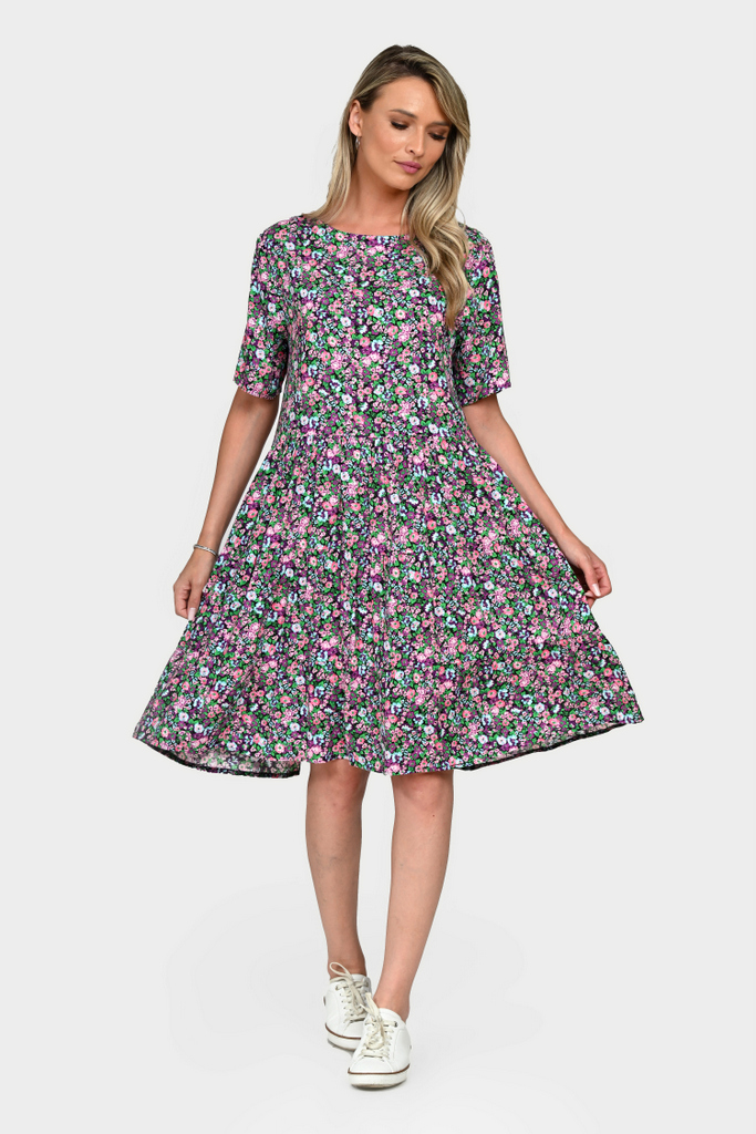 Rochie Dama, Eranthe, Microfloral V329